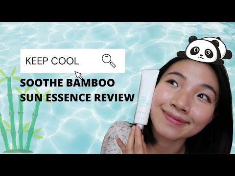 [ENG] Keep Cool Soothe Bamboo Sun Essence Review | comparison with Dear Klairs, Soft Airy UV Essence