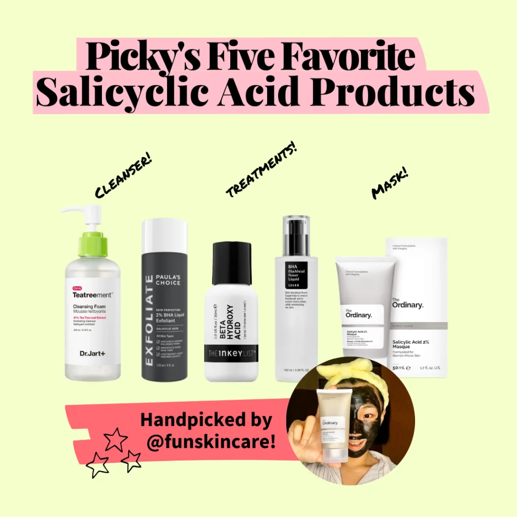 top 5 salicylic acid products