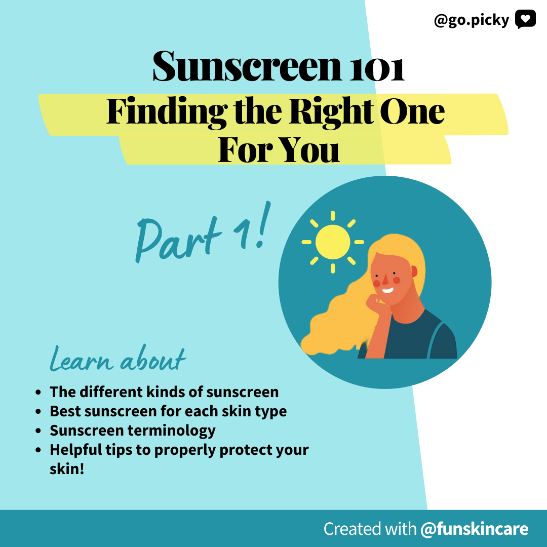 How to Find the Best Sunscreen For Your Skin Type - Picky | The K ...