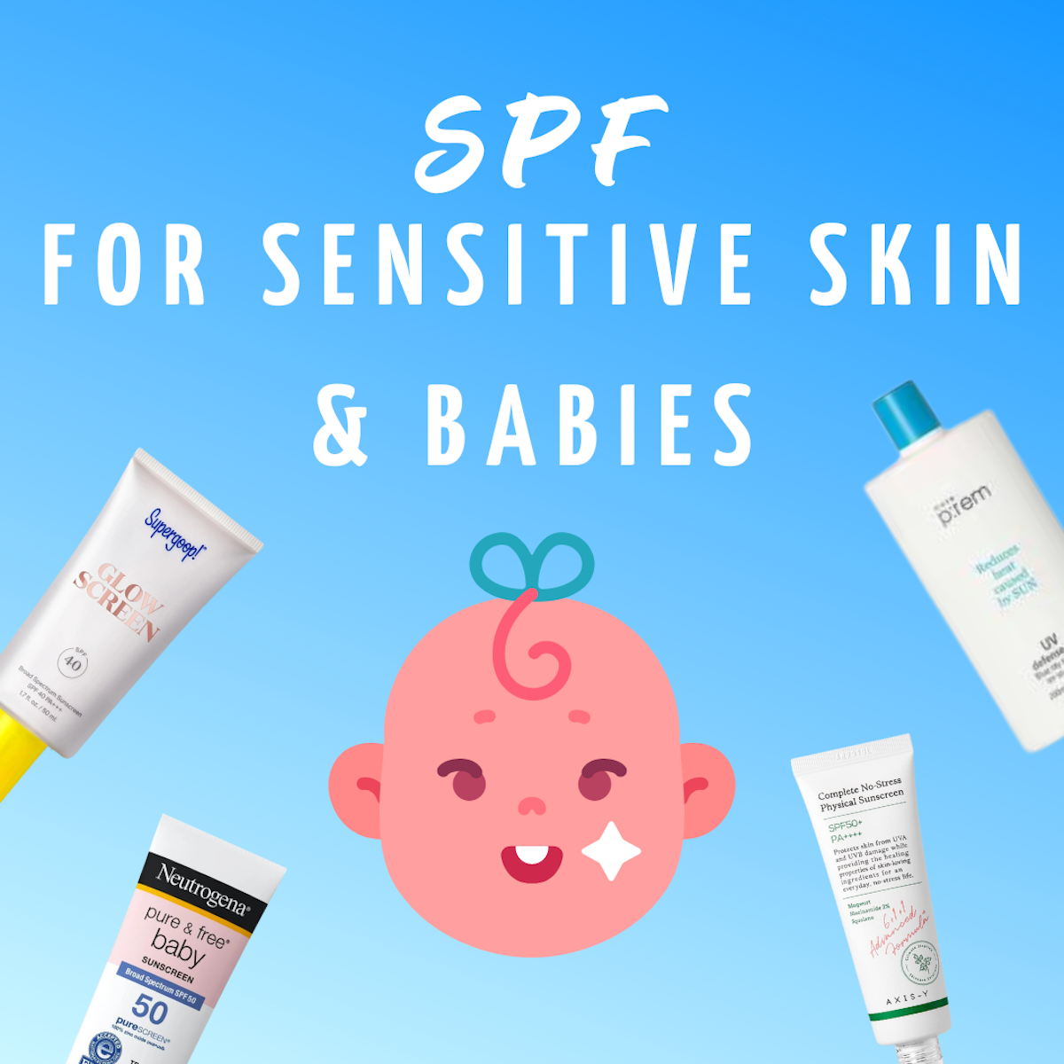 SPF Fit for Sensitive Skin!